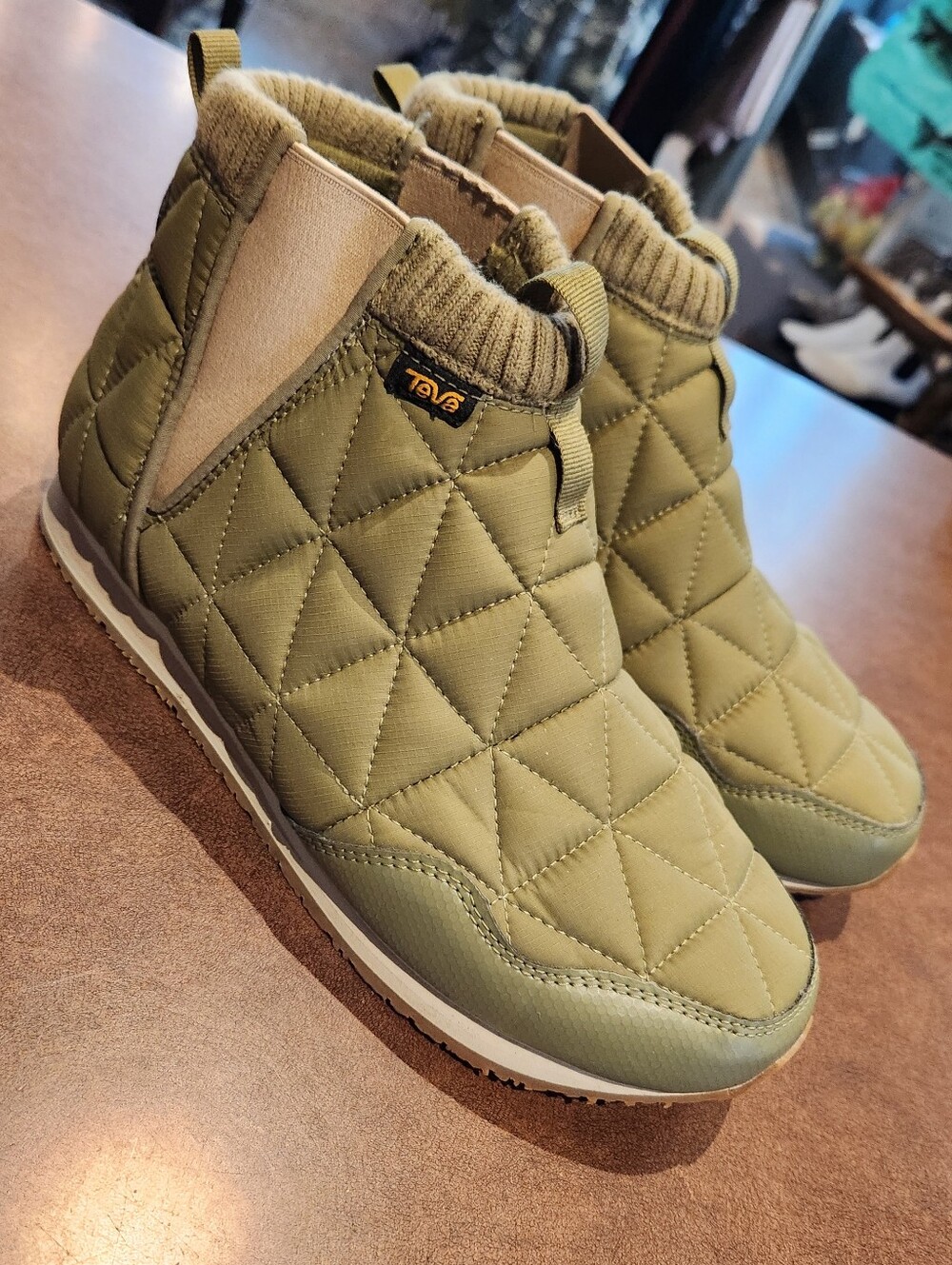 Teva ReEmber Quilted Camp Slipper Booties